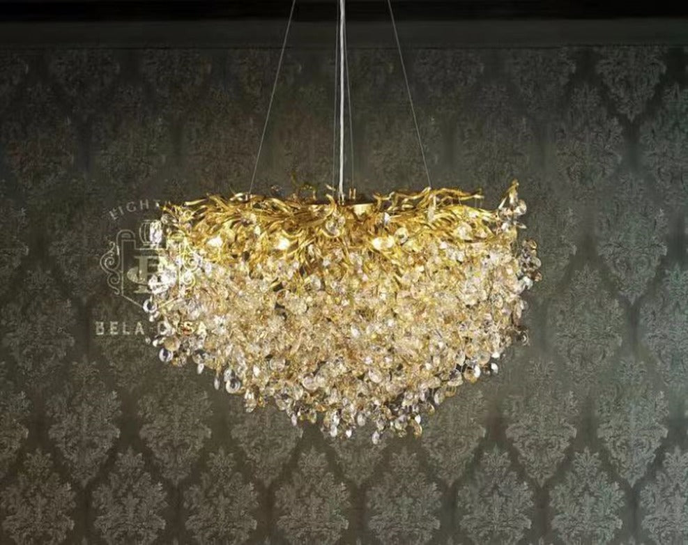 Hanging Lights - OMG0908 L120*W55cm*H50cm Gold