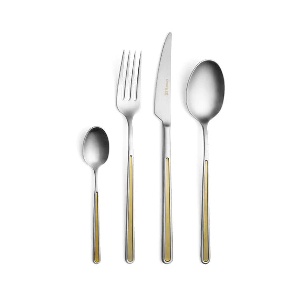 Cristema Havana 24-Piece Cutlery Set with Wood Box