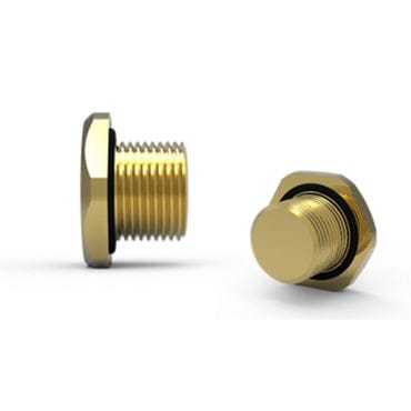 Hawke 390 Hexagon Head Stopping Plug Brass Qatar