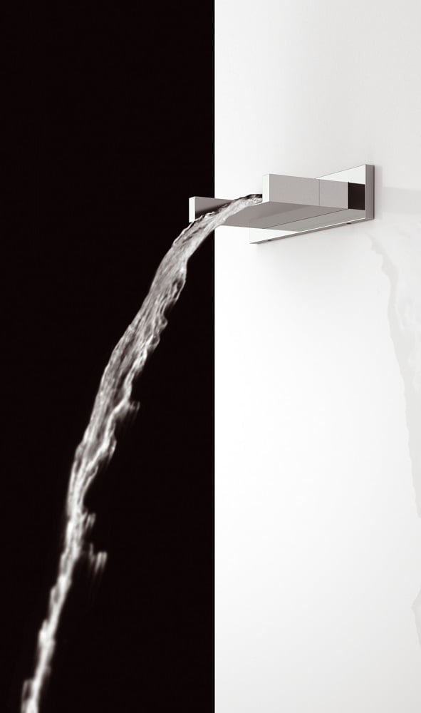 Waterfall Shower Head Chrome