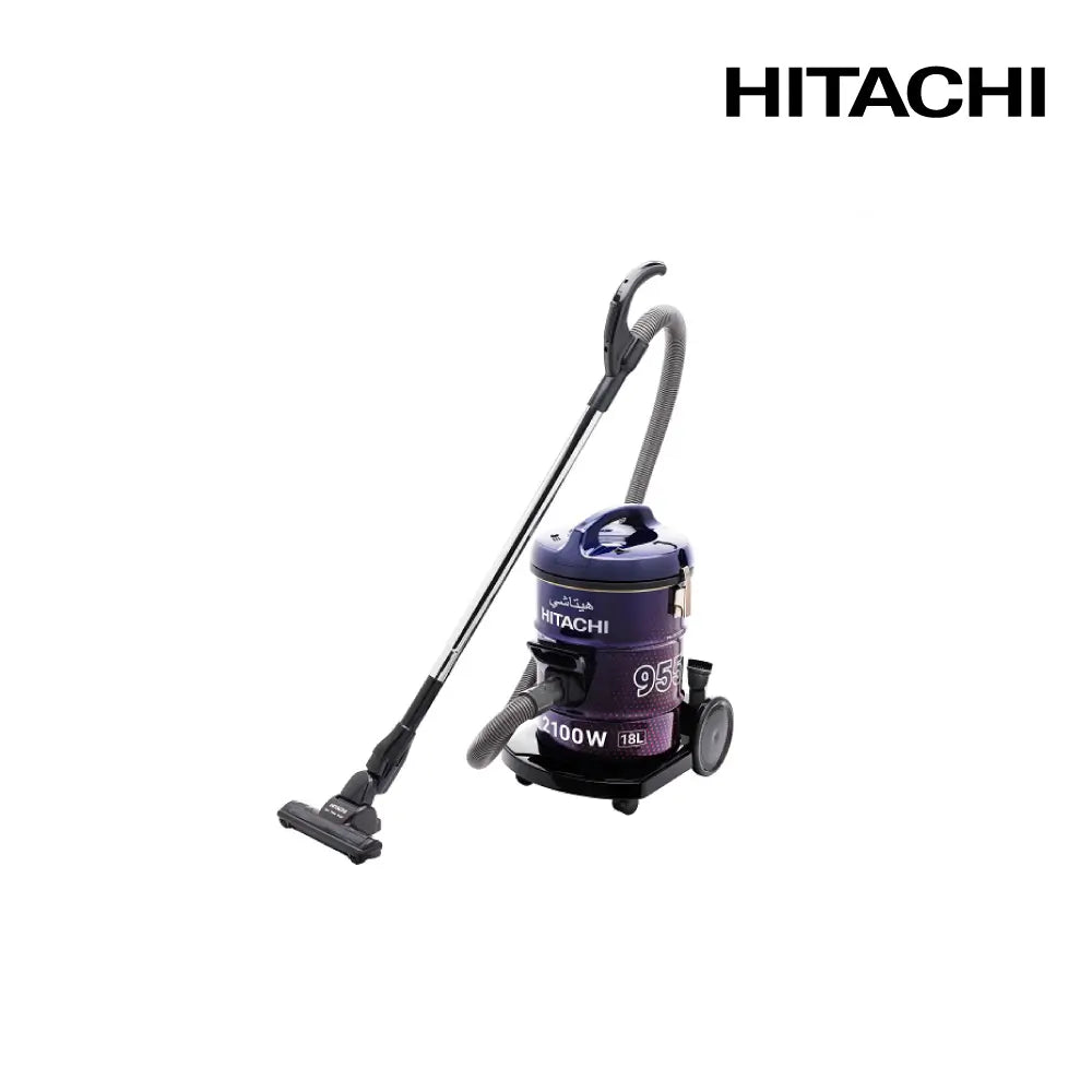 مكنسة هيتاشي الأسطوانية سعة 21 لترًا - بنفسجي