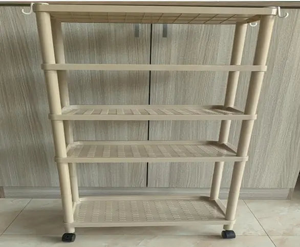 ID-SR17 PLASTIC SHOE RACK 4 LAYERS MIX