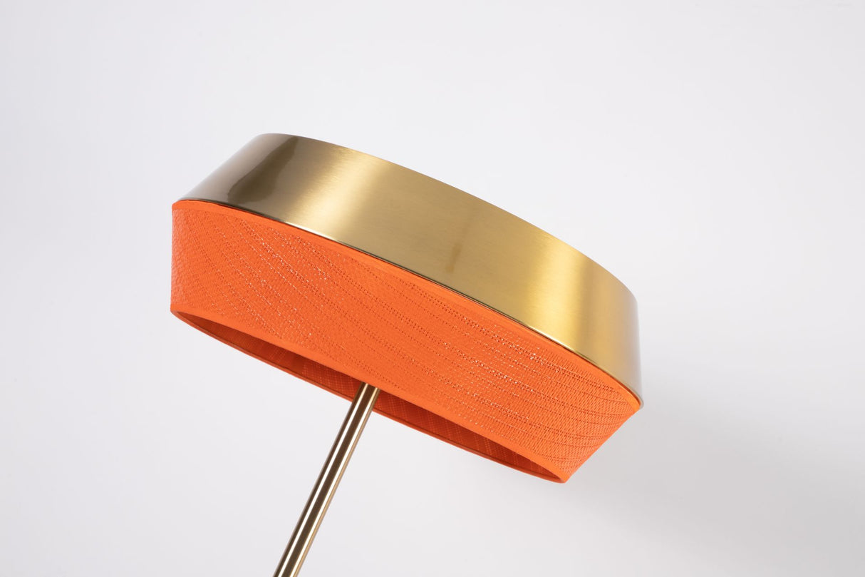 Floor lamp-SM2289F-A-D555×H1700-Golden-Aluminum+Rattan