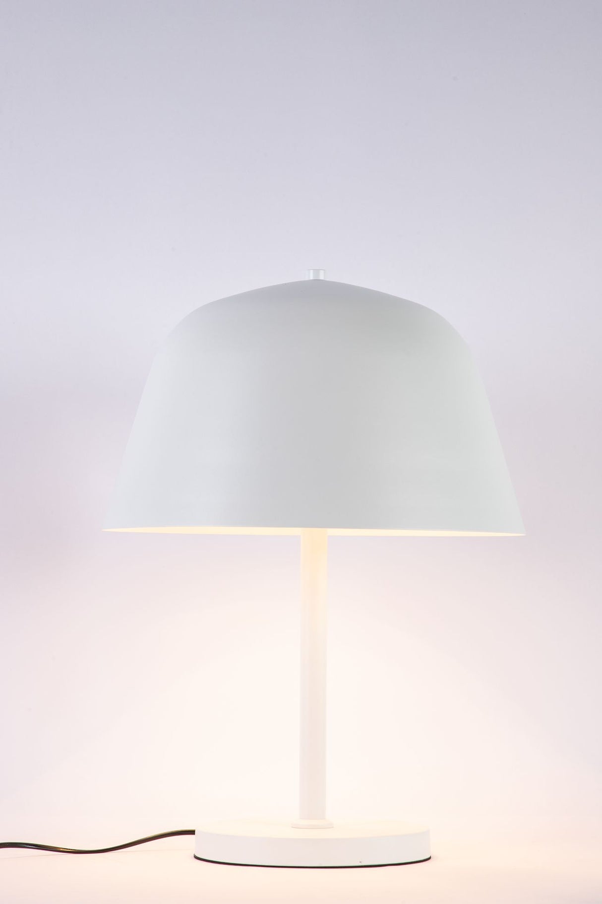 Floor lamp-913F2-H1720 D380-White-Metal+Glass