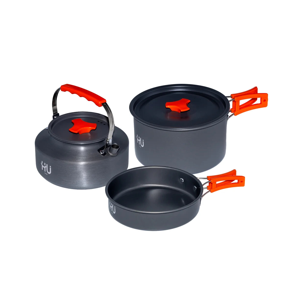 Aluminum Camping Cookware Set HTO-1025 – Lightweight & Portable Outdoor Cooking Set