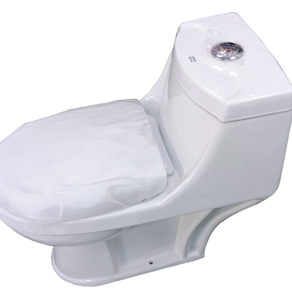 Indo One-piece S-trap Toilet - White