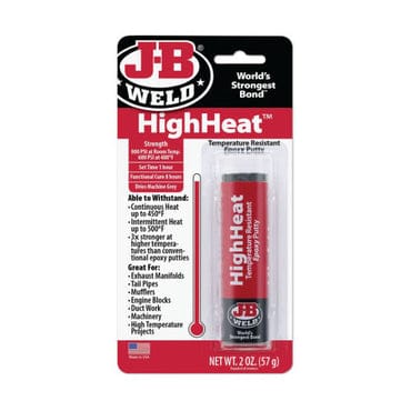 JB Weld HighHeat 500 Degree Epoxy Putty – 2 Oz Qatar