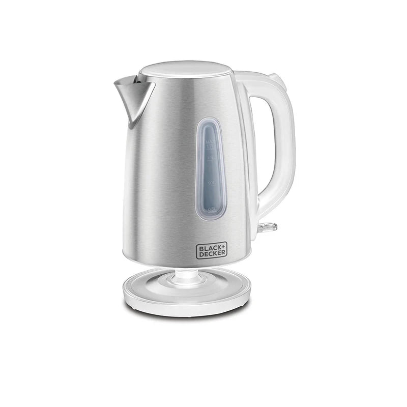 Black+Decker 1.7L Stainless Steel Kettle