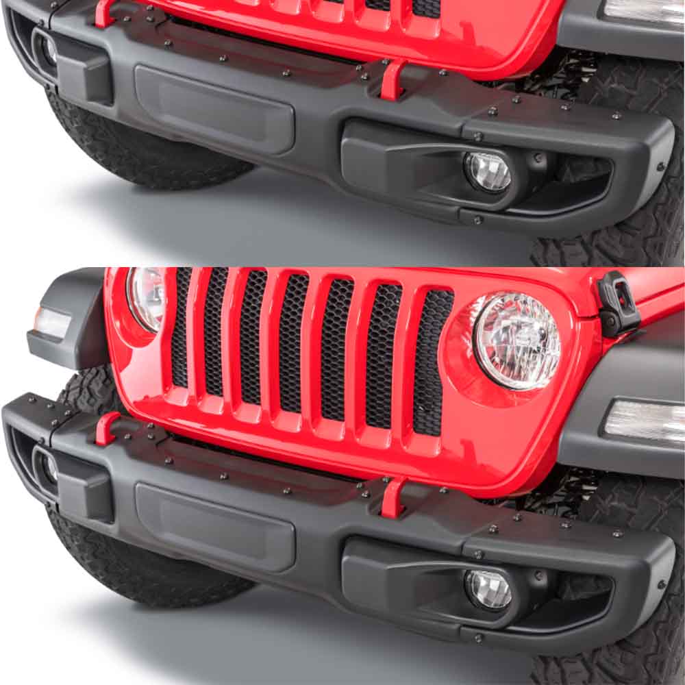 Jeep Jk Wrangler 10th Anniversary Front Bumper Black Powder Coated (steel)-( Jwjk1603-24-1 )