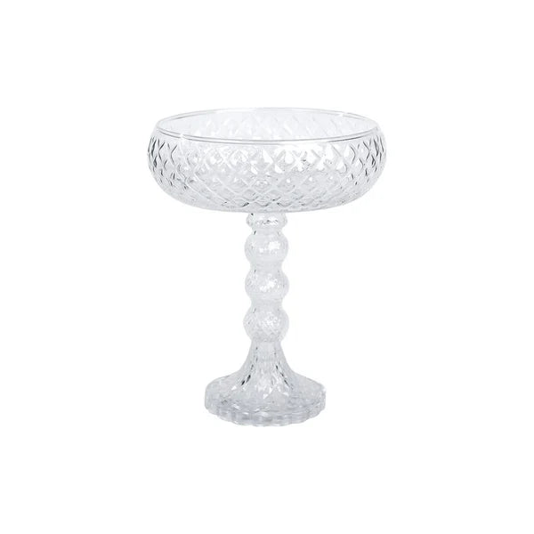 Alegre Glass 20x25 Cm Crystal Service Bowl
