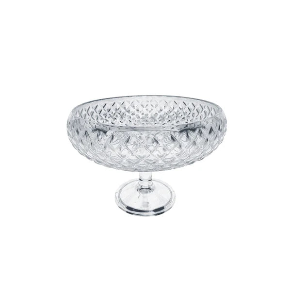 Alegre Glass 24x25.5 Cm Crystal Service Bowl