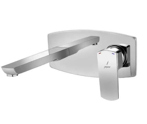 Exposed Parts of Single Lever Built-In In-Wall Manual Valve with Basin Spout