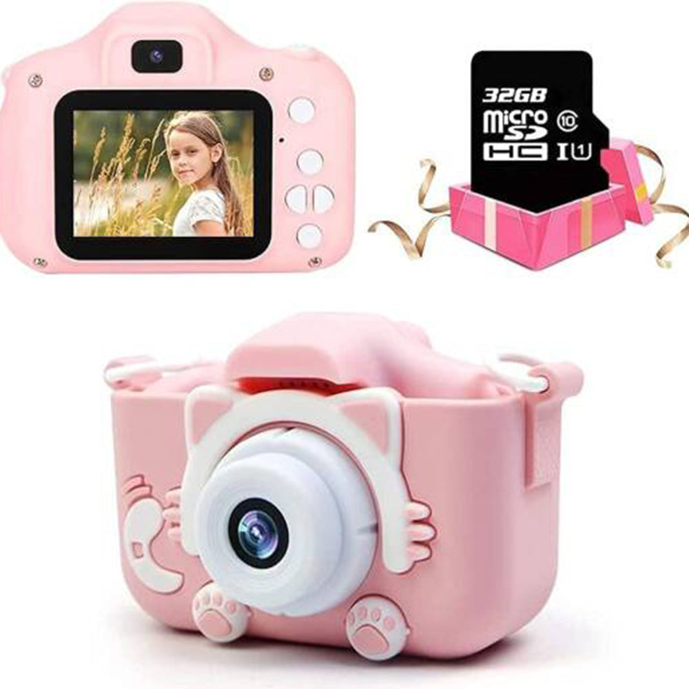 Kids Camera Gift Toys For 3-8 Years Old Girls Boys