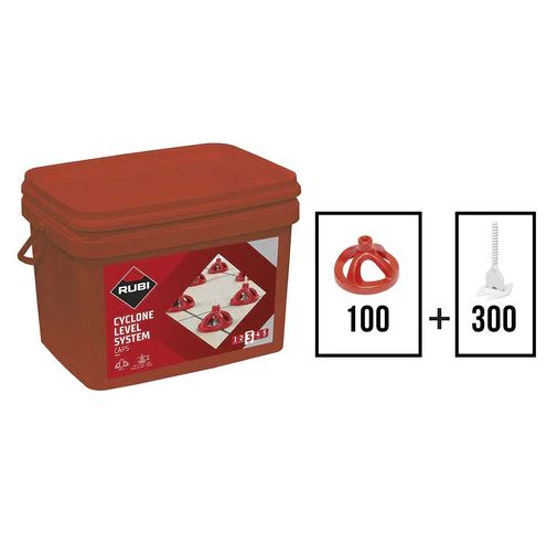 Kit Cyclone L.S 3mm (100 C+300B) (35965) Rubi