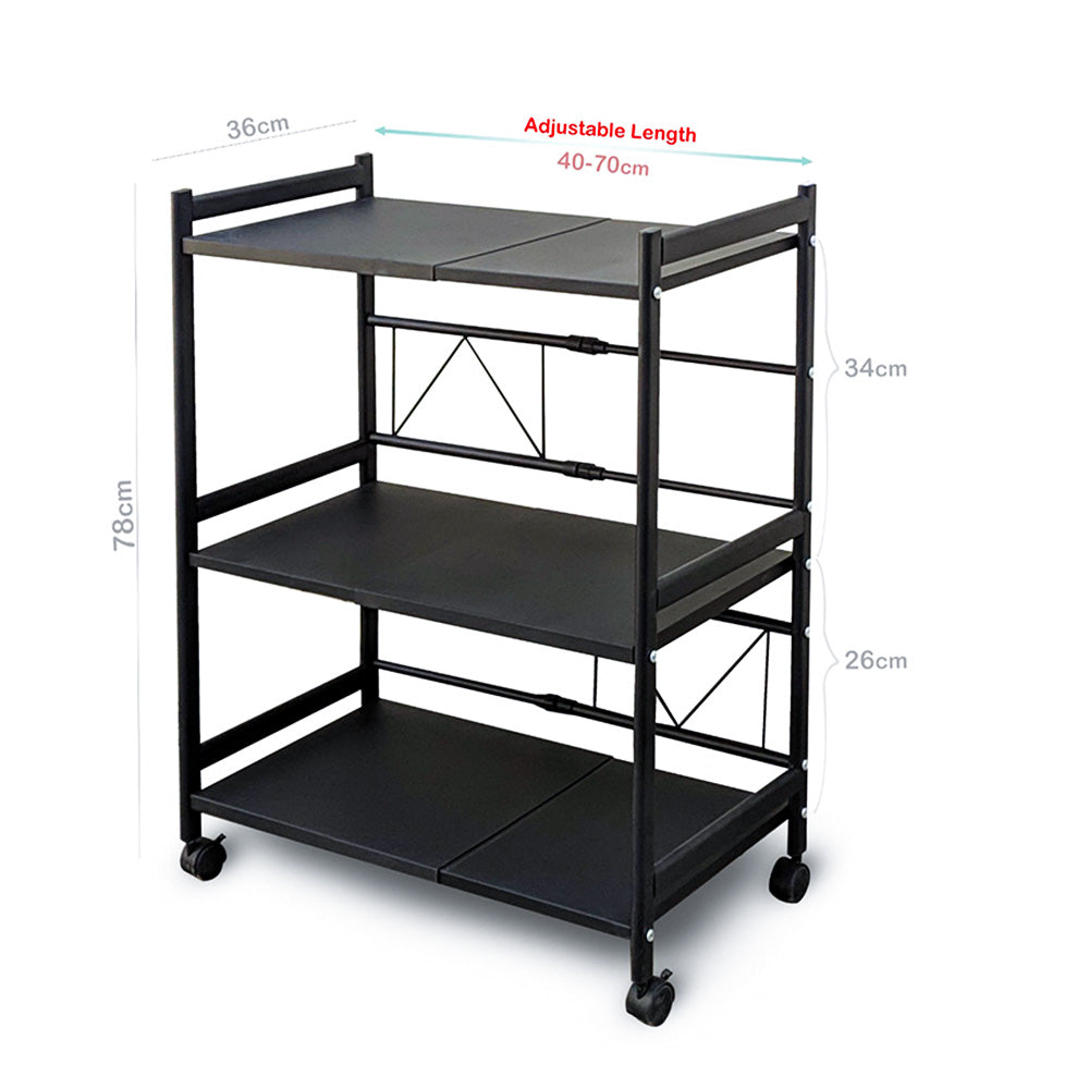 Kitchen Rack Organizer Steel Frame