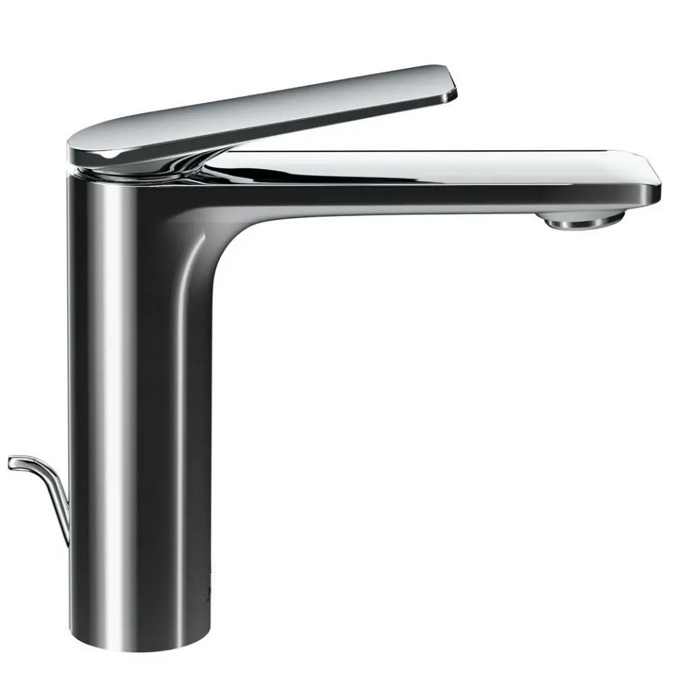 Single Lever Extended Basin Mixer-Chrome