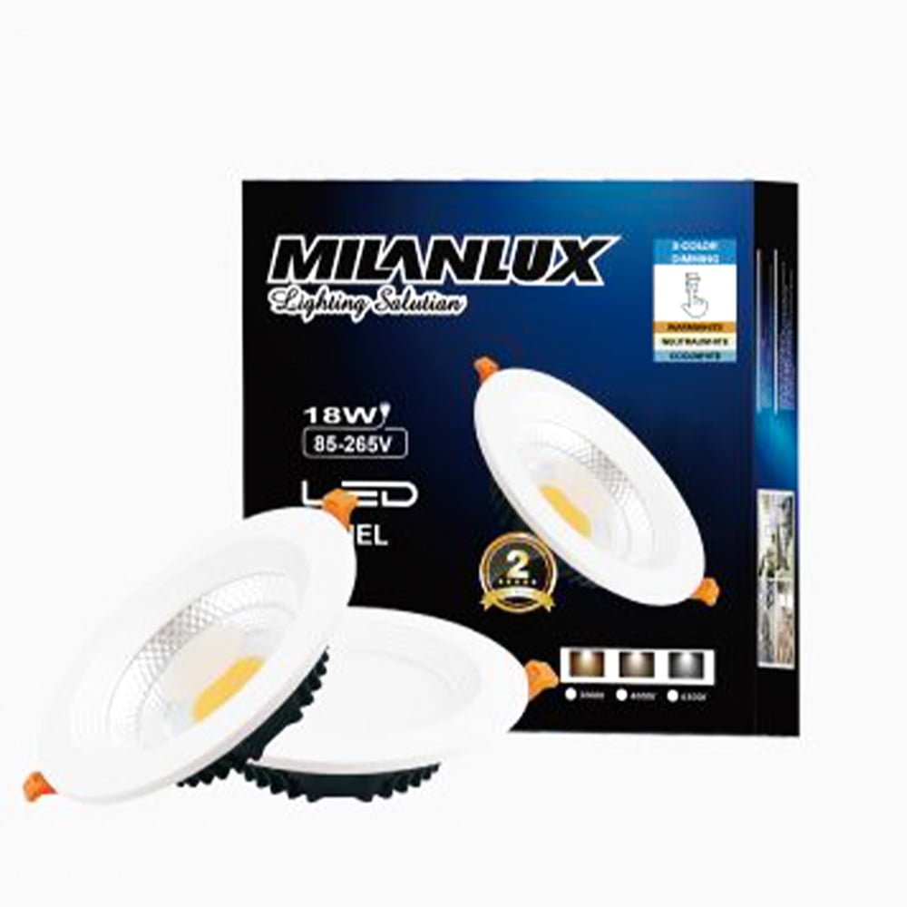 مصباح LED سفلي COB بقوة 18 واط ودرجة حرارة لون 4000 كلفن وطول 16 سم (ml-dc15)