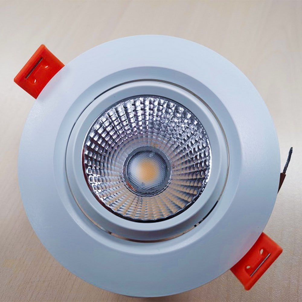 مصباح سقف LED SMD بقوة 9 واط ودرجة حرارة لون 6500 كلفن (9 سم)