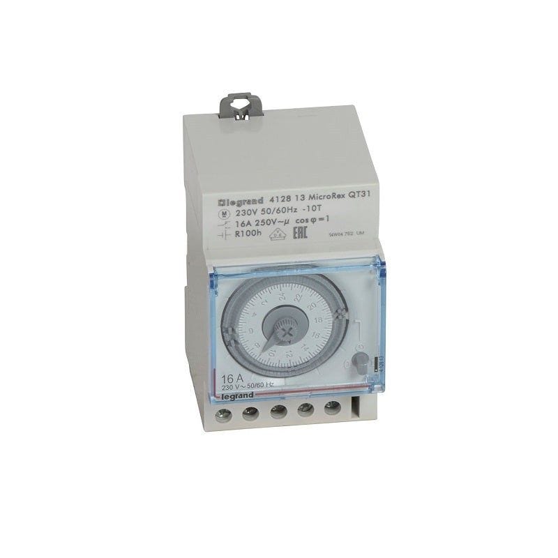 LEGRAND – Programmable Time switch – Horiz. Dial – Daily Prog. – 100h Working Reserve – Supplier Part Number: 412813 Qatar