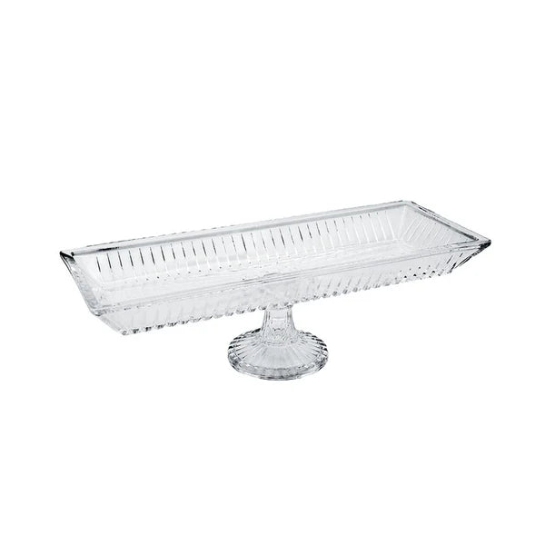 Alegre Glass 39x15x11 Cm Crystal Service Tray