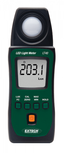 مقياس إضاءة LED من إكستك LT40 قطر