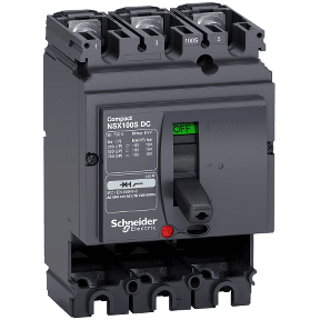 Schneider Circuit breaker NSX100S DC, 100 A, 3P Qatar