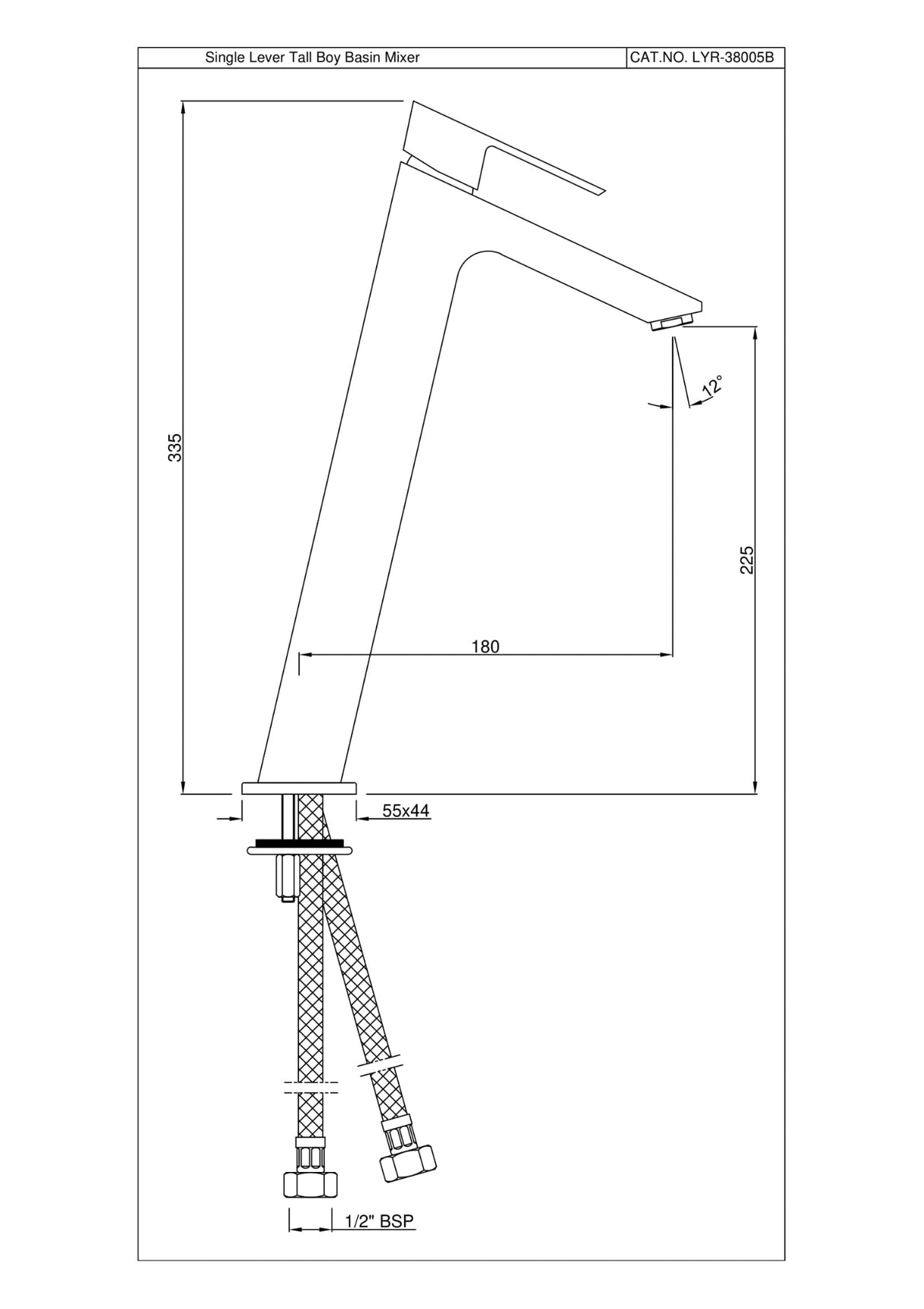 Single Lever Tall Boy