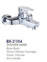 Leaf Bath Shower Mixer Chrome