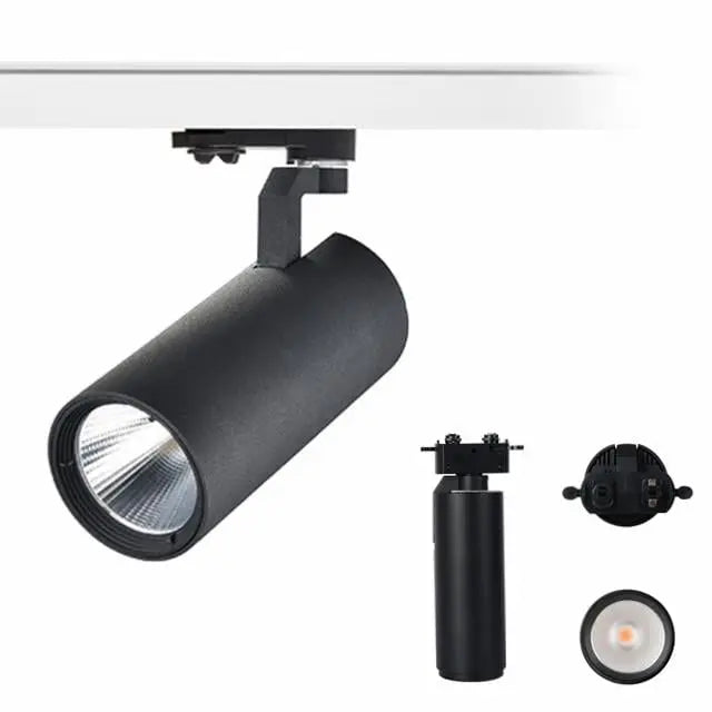 Led Track Light Black 24w BoB Lights