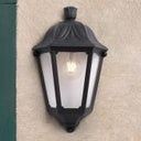Medium Half Wall Light - Black