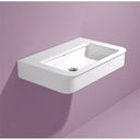White Glossy Counter Top Wash Basin