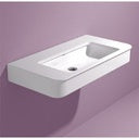 White Glossy Counter Top Wash Basin