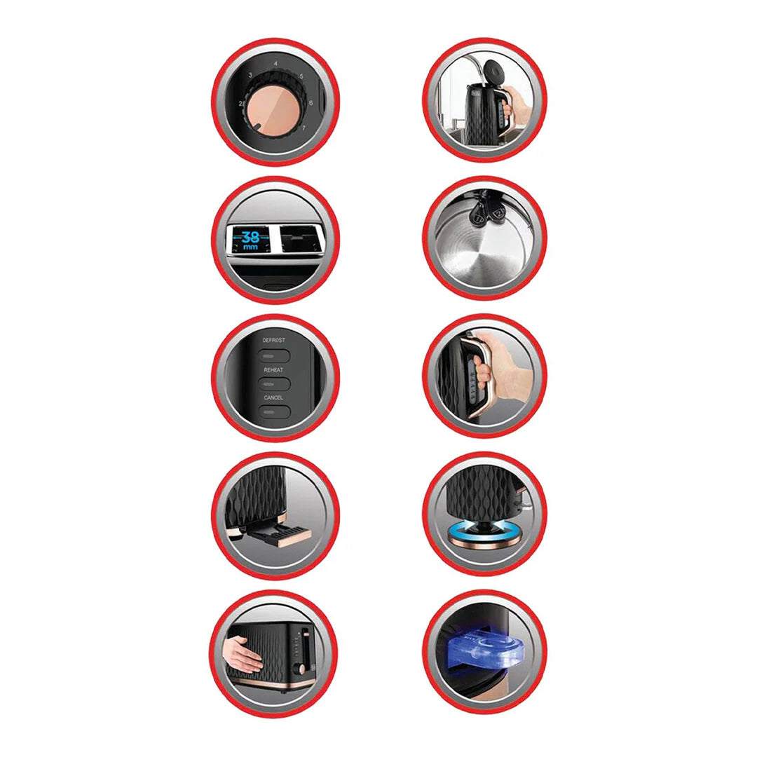 Black+Decker Breakfast Set Toaster + Kettle