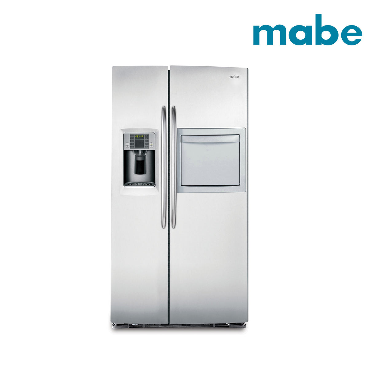 MABE Side by Side Refrigerator 849 Ltr Silver