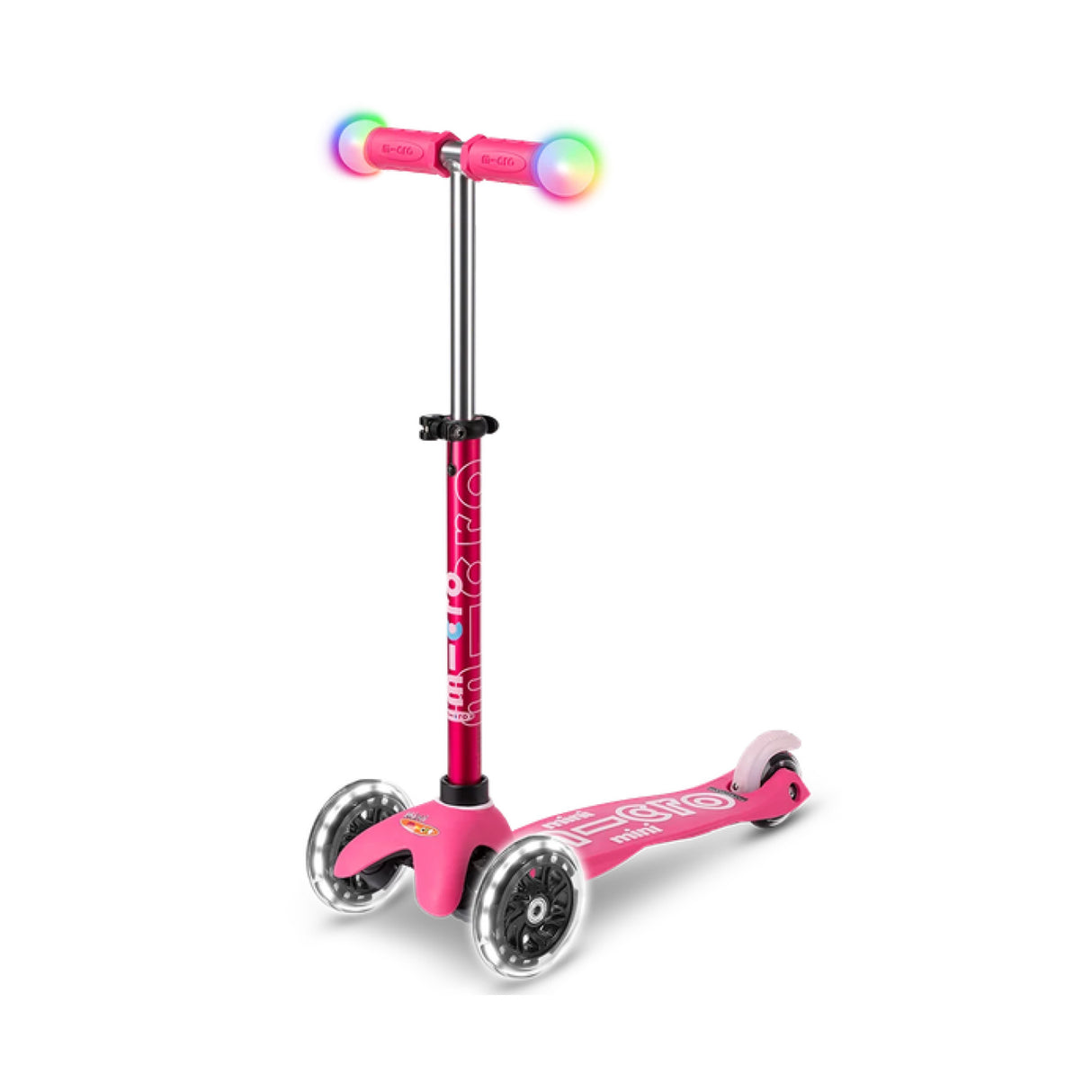 Mini Micro Deluxe Pink LED MMD075 Scooter