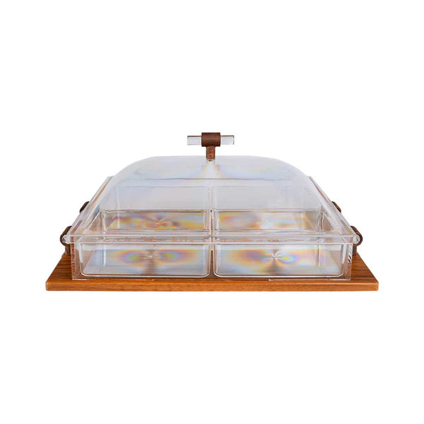 Red Cherry 4 Bowls Candy Box