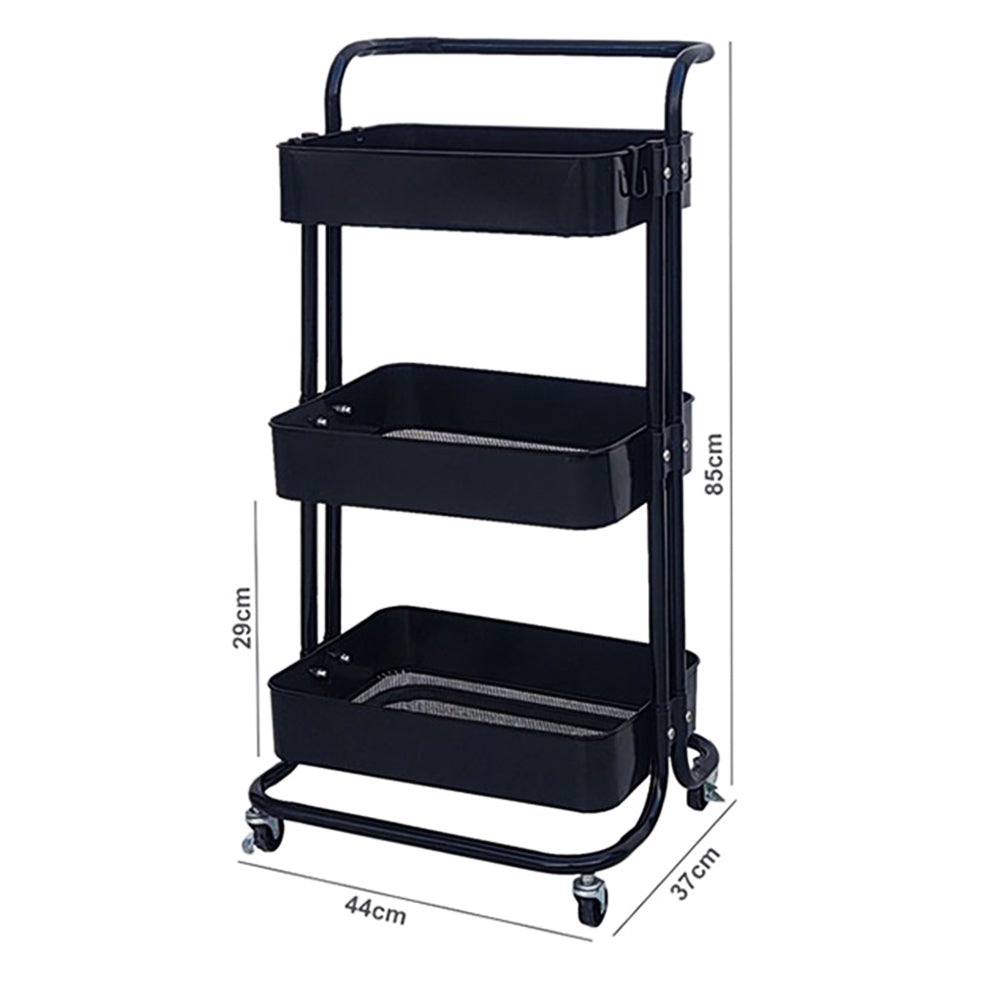 Metal 3 Tier Multi-purpose Organizer Kitchen Rack