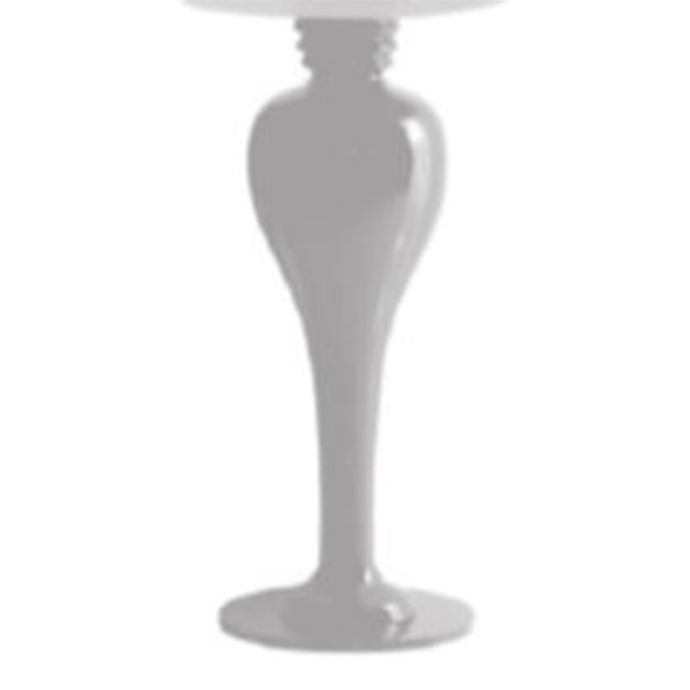 Midas Underbasin Resin Pedestal White