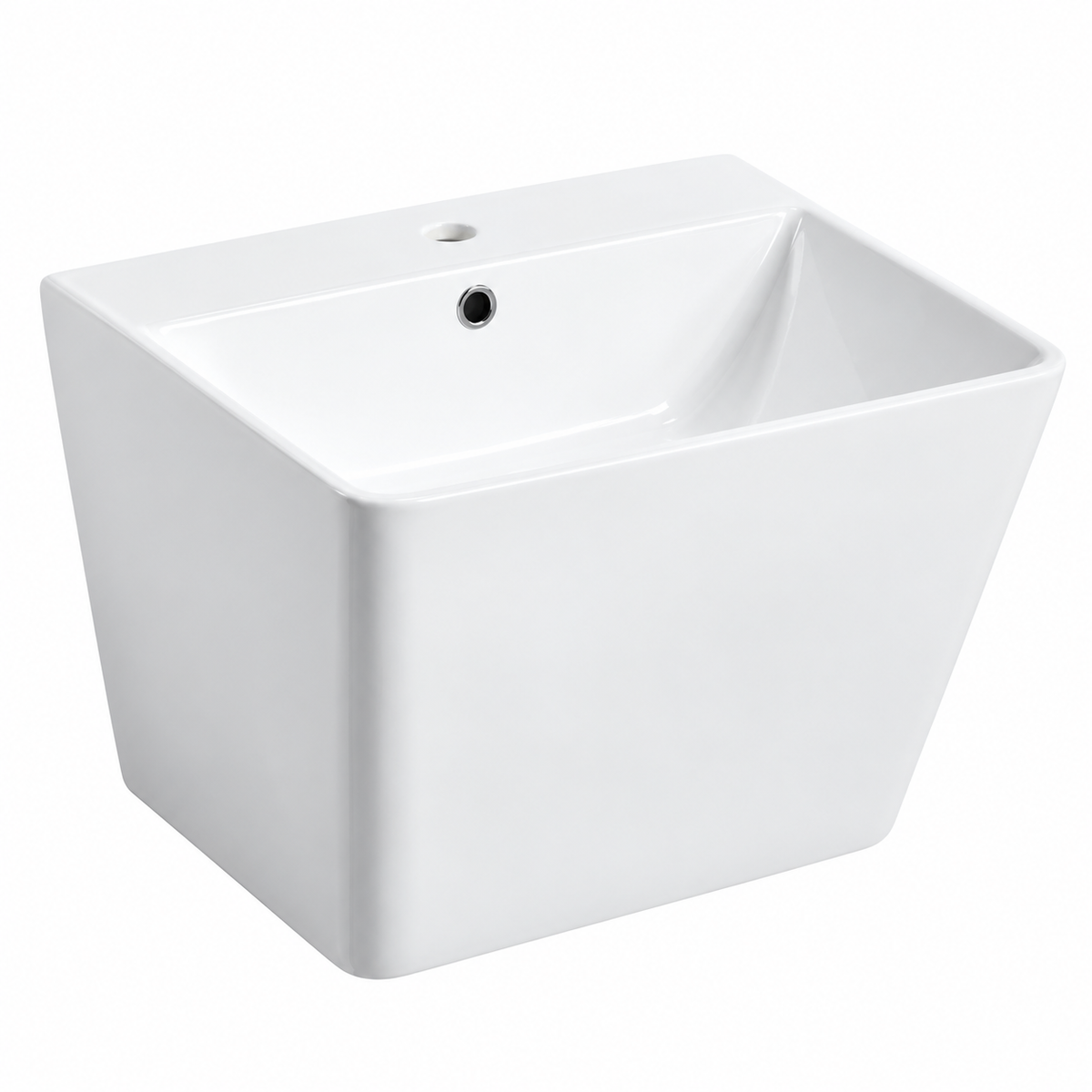 909 - Wall Hung Basin White 510*420*385mm
