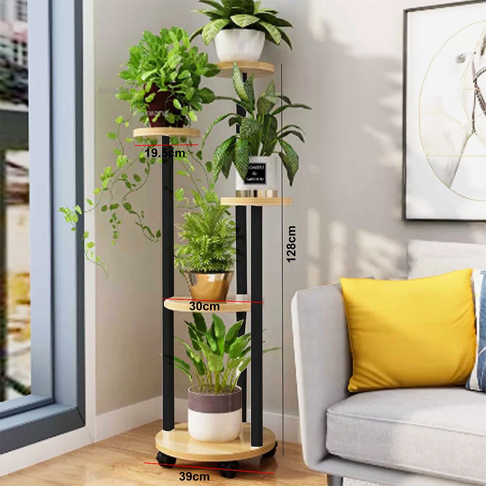 Tiered Flower Pot Stand For Multi-level Floral Display