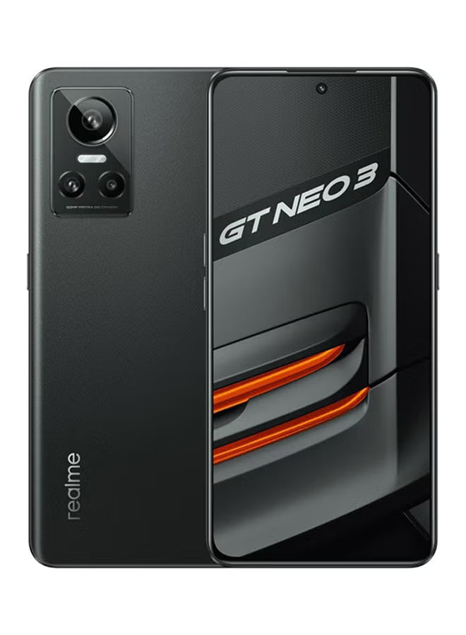 GT Neo 3 Dual SIM Black 12GB RAM 256GB 5G + 150W charger - International Version