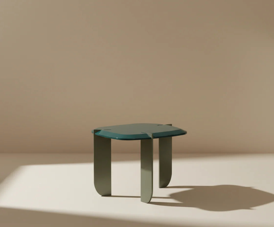 NB002 Modern Geometric Coffee Table Set