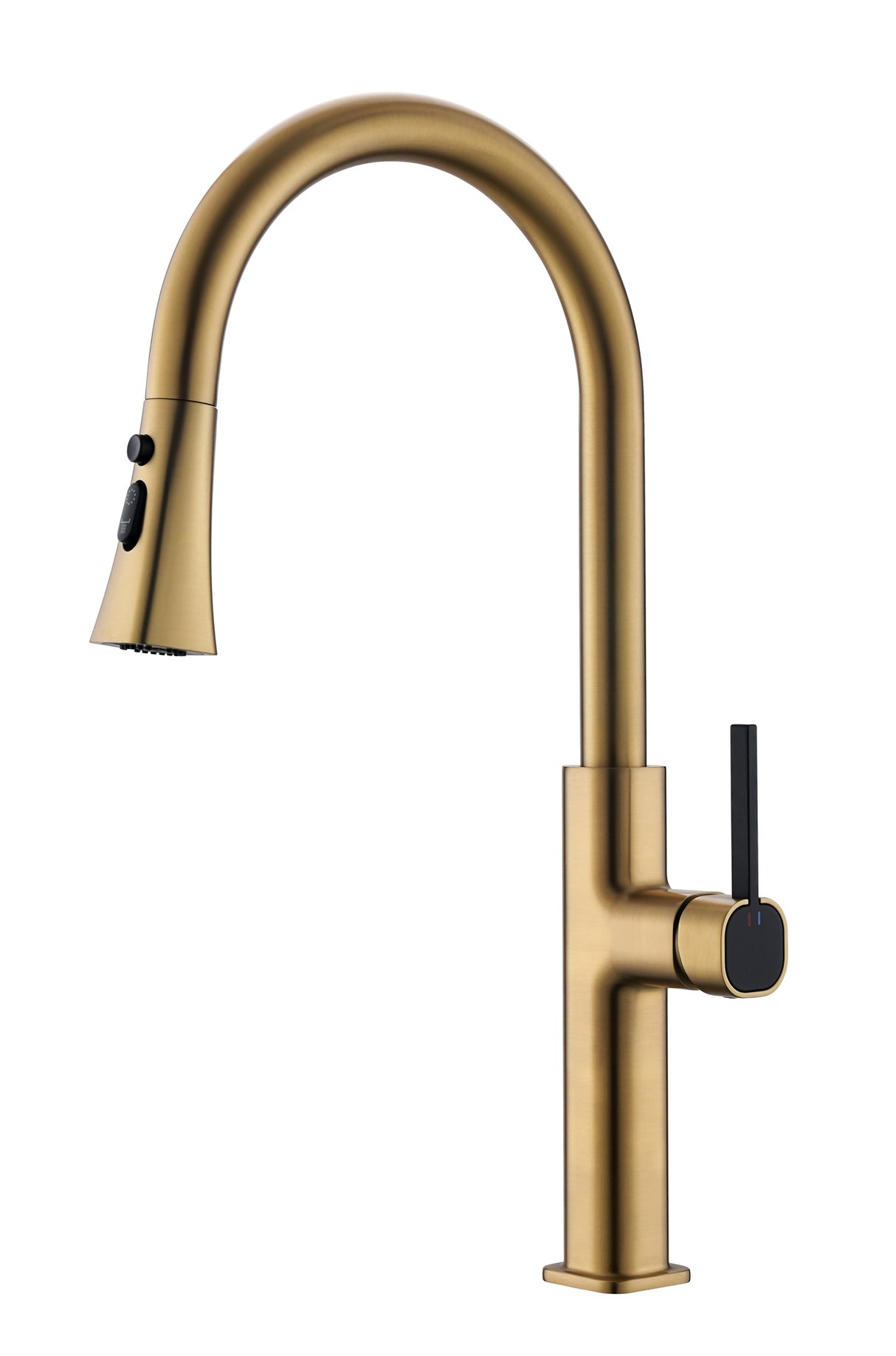 Pull Down Kitchen Mixer High(Brushed Gold)