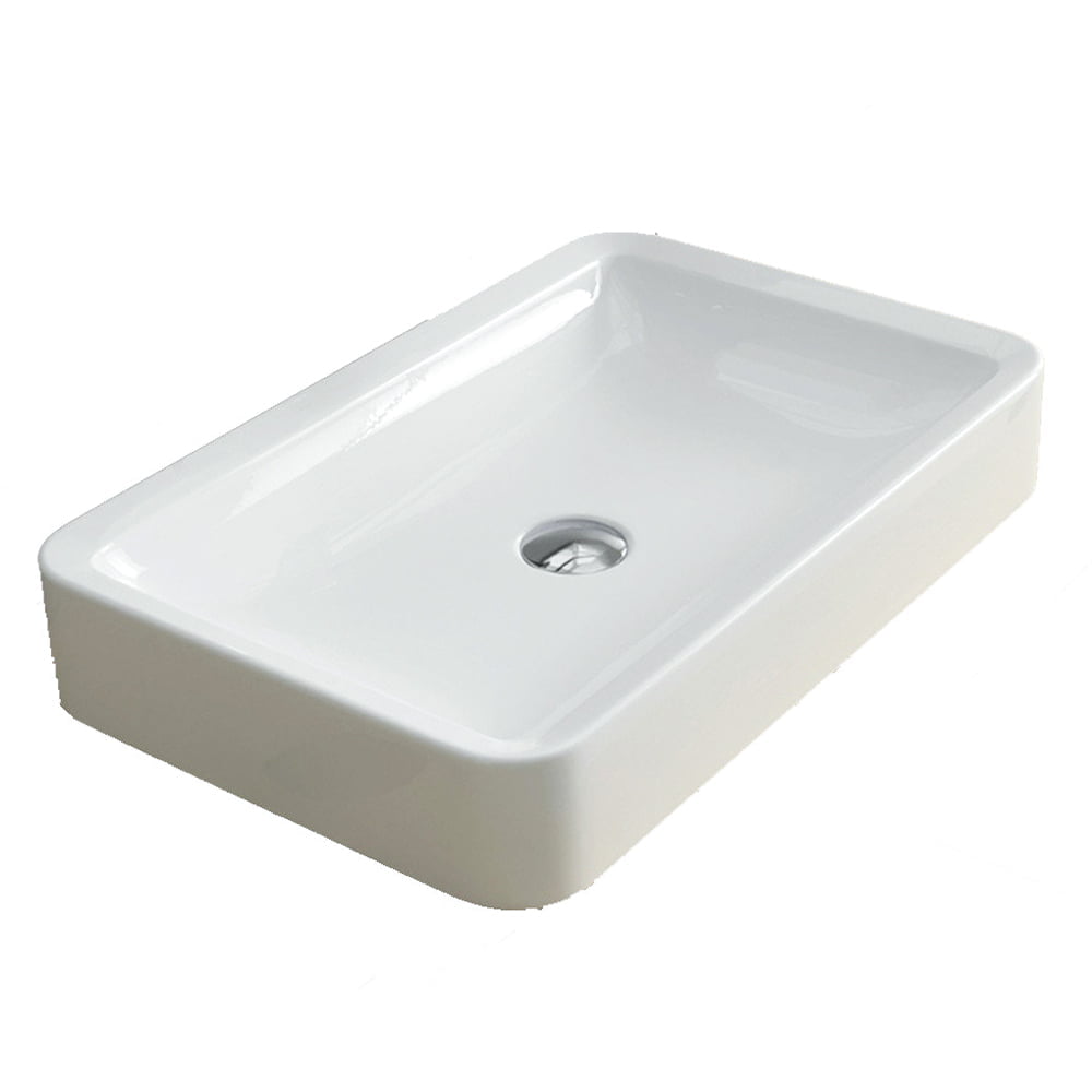 Counter Top Wash Basin Latte Milky White