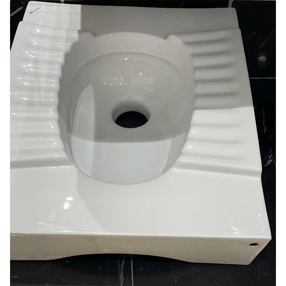 Wc Natura Rear Flush Inlet Squatting Pan