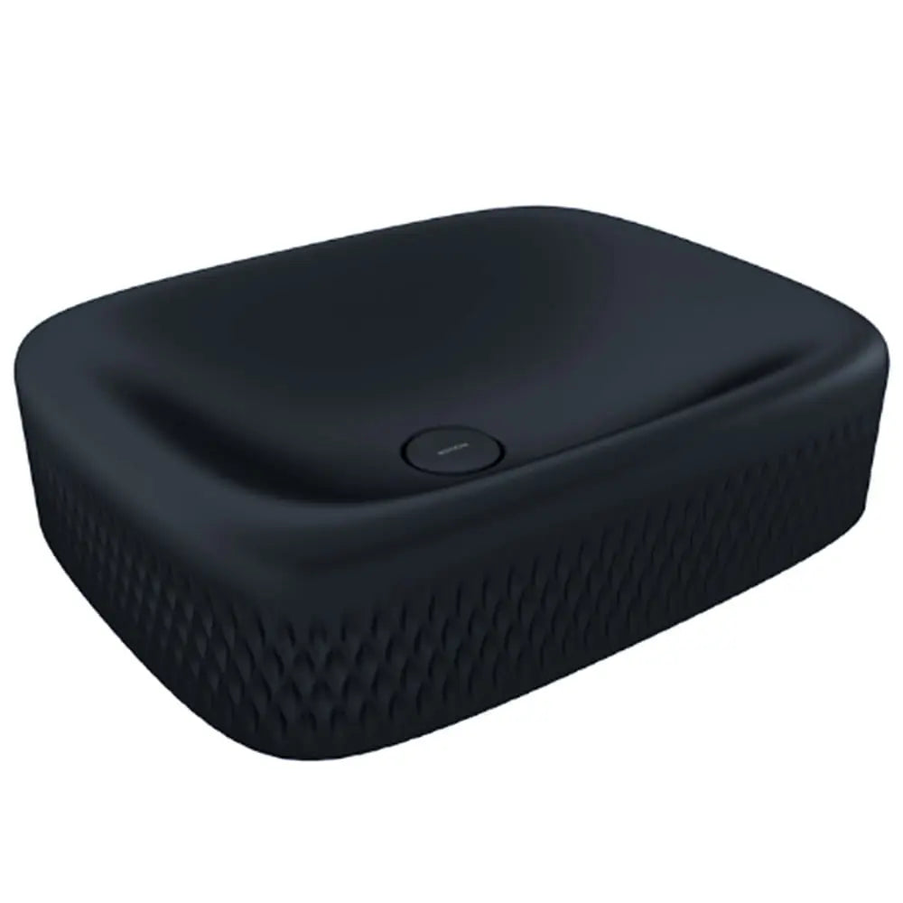 New Age Wash Basin 55 Cm - Matt Black BuyonBudget
