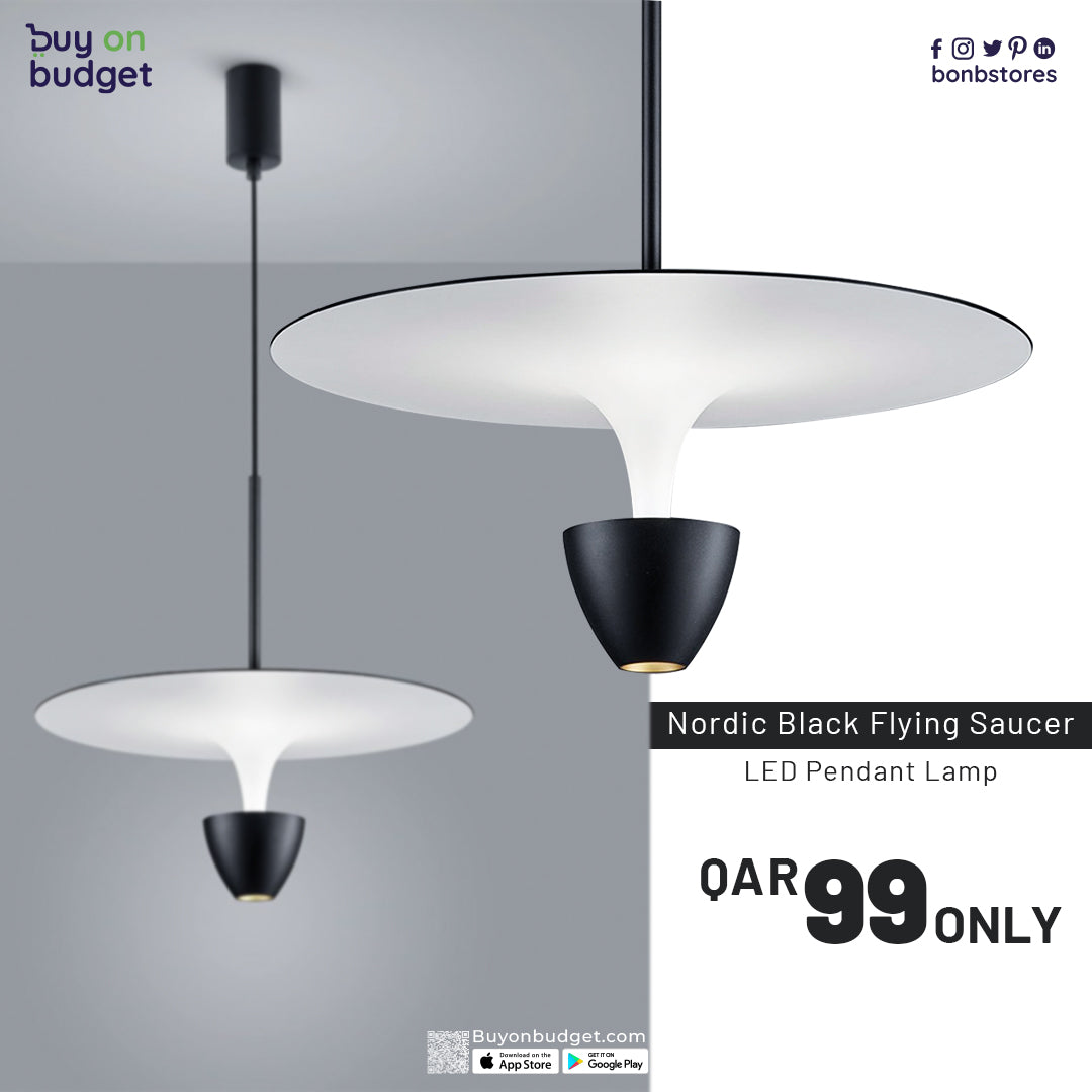 Nordic Flying Saucer LED Pendant Lamp