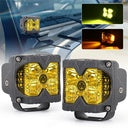 4inch 40W LED Side Shooter Yellow Lens