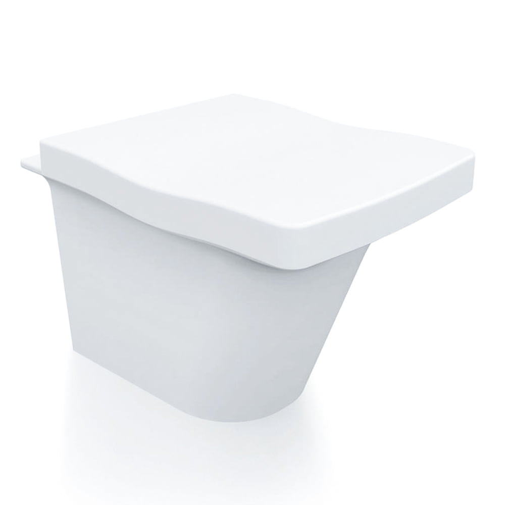 Orion Wall Hung Pan - 52cm White
