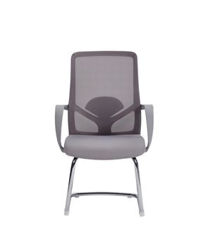 Office Chair With Metal Leg - Grey